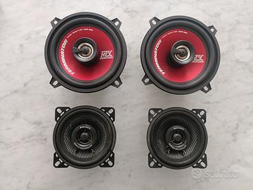 Altoparlanti MTX TR50C e Majestic AP 205BL