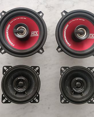 Altoparlanti MTX TR50C e Majestic AP 205BL