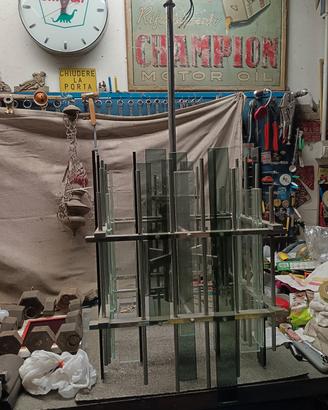 lampadario anni 70 vintage