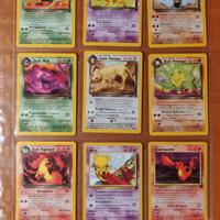 Lotto 36 Carte Pokémon Vintage Set Team Rocket 