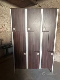 Armadietti spogliatoio palestra