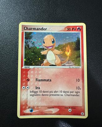 Charmander 113/112 ex rossofuoco verdefoglia holo
