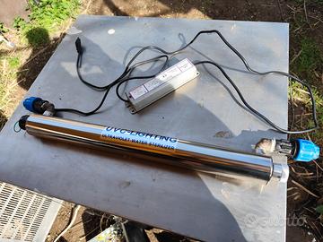 lampada UV debatterizzatore uv-601 1100litri/ora