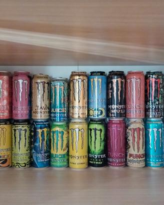 Lattine a Monster collezione 