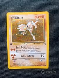 Pokemon hitmonlee prima edizione 