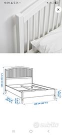 Struttura Ikea Tyssedal con doghe