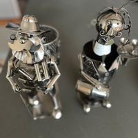 Portabottiglie in ferrobattuto