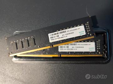 RAM da 32GB composto da 2 moduli da 16GB DDR4 
