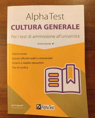 AlphaTest cultura generale 