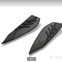 PEDANE ANTERIORI E INFERIORI BLACK PER X MAX 125 E