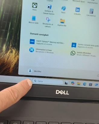 Dell TOUCH 3510 i5 8GB RAM 256GB Win11 MAI USATO!