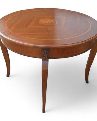 Tavoli classici artigianali rotondi apribili