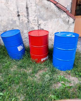 Bidone Fusto 200 Lt. Ferro
