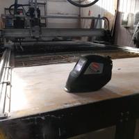 Pantografo CNC 4x2m con fresatura plasma 3d scan