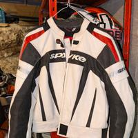 Tuta da moto in pelle Spyke