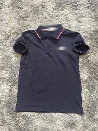 polo blu taglia M