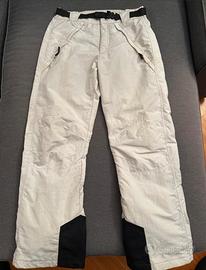 Pantaloni da sci Columbia grigio chiaro taglia M