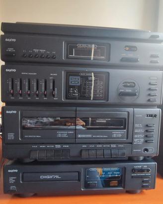 Impianto Hifi SANYO 