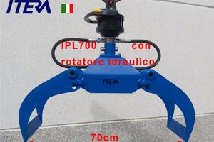 Pinza Legna 70cm IPL700 con rotatore idraulico