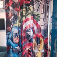 tenda tema supereroi