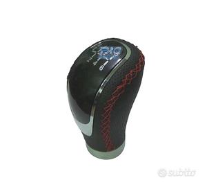 MANOPOLE CAMBIO TIPO AUDI CON CUCITURE ROSSE