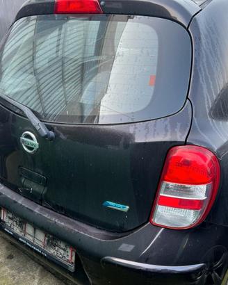 Baule / paraurti posteriore Nissan Micra anno 2011