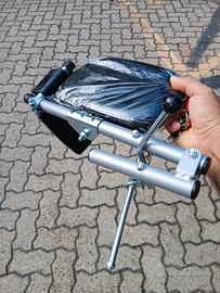 Pedaline sedia a rotelle