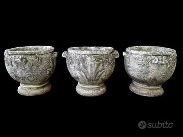 VASI GRANDI ANNI '20 IN CEMENTO