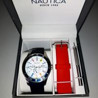 Orologio Nautica NST-07 Multi Flag - Box Set con 2
