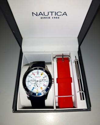 Orologio Nautica NST-07 Multi Flag - Box Set con 2