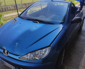 Vendo Peugeot 206 cc 109 cv 16 valvole cabrio