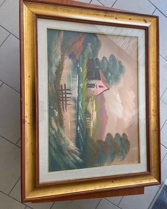 Quadro "La casa di campagna"