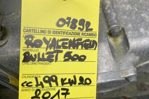 MOTORE COMPLETO ROYAL ENFIELD Bullet 500cc EFI Ser