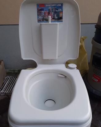 Toilette x campeggio, trasportabile