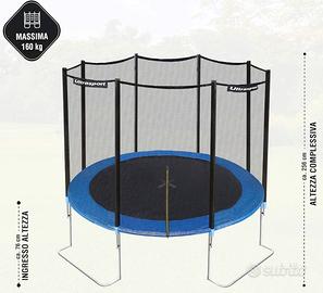 Tappeto elastico da esterno