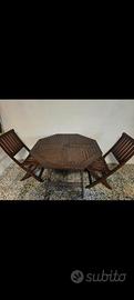 Tavolino in legno