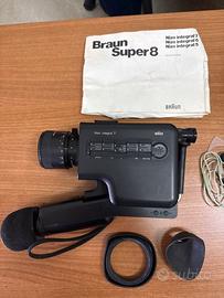 Cinepresa Super 8 Braun Nizo Integral 7 Vintage + 