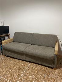 Divano letto 3 posti a ribalta