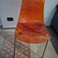 sedia callegaris arancione 