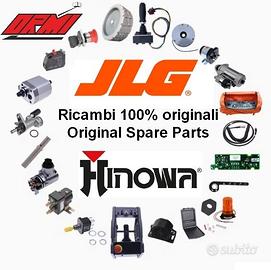 Ricambi originali per piattaforme aeree JLG e Hino