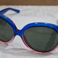 Occhiali da sole bambina blu/rosa