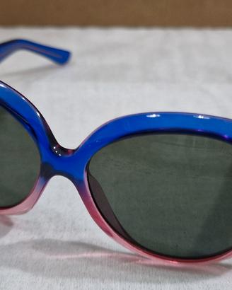 Occhiali da sole bambina blu/rosa