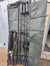 kit completo Canne carpfishing
