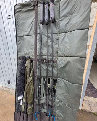 kit completo Canne carpfishing