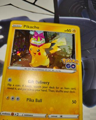Carta Pokemon Pikachu Pokemon Go Promo