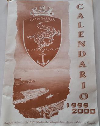 Calendario COMSUBIN 1999 2000 Originale