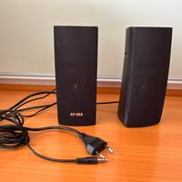 Coppia casse amplificate