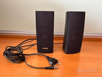 Coppia casse amplificate