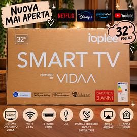 smart tv ioplee 32” hd – nuova mai utilizzata