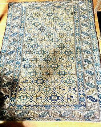 TAPPETO CAUCASICO shirvan PERFETTO AUTENTICO